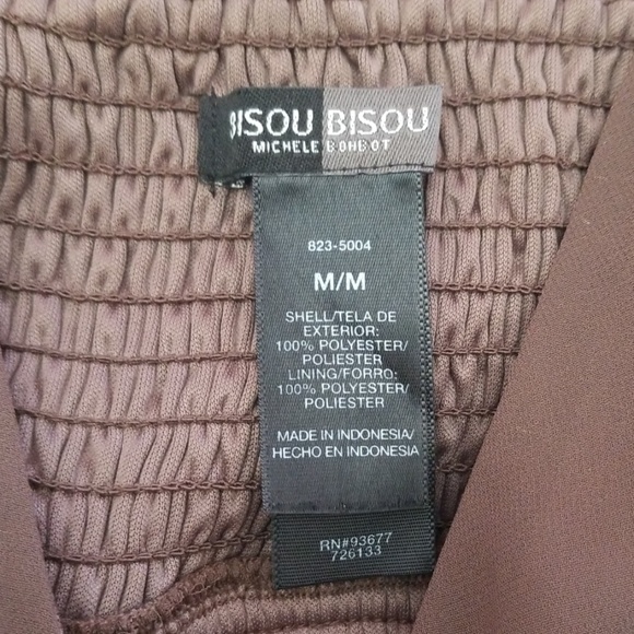 Tropical Colorblock Halter Top Size Medium - Picture 2 of 5